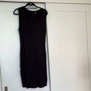 Elie Tahari black Jersey knit tank dress